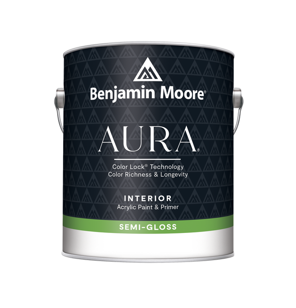 AURA® Waterborne Interior Paint - Semi-Gloss Finish N528